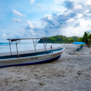 Herrlicher Blick über die Bucht von Samara in Costa Rica