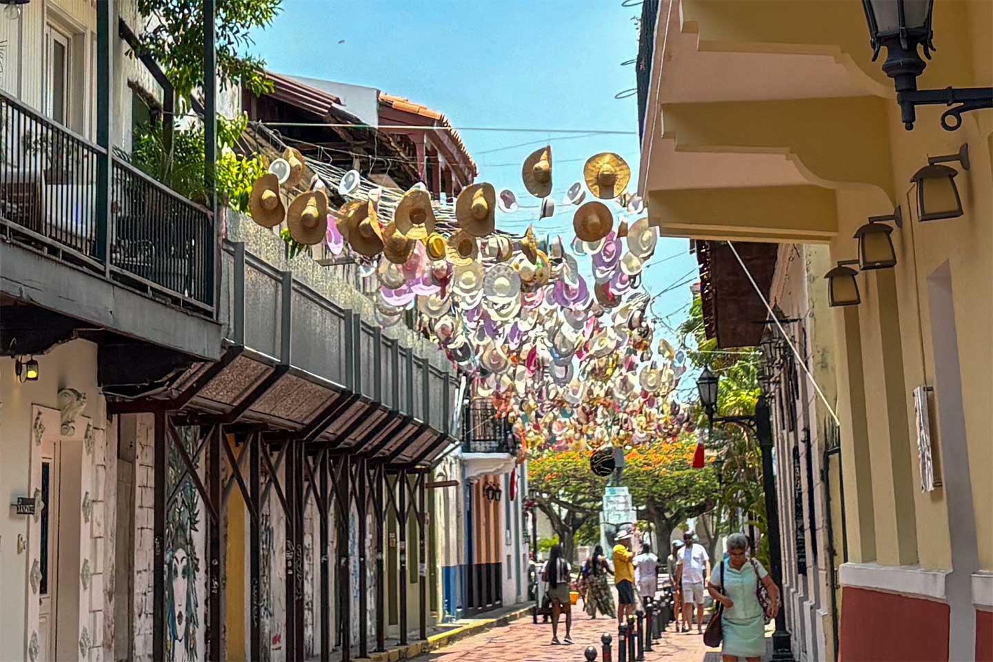 Panama City - die Altstadt ist für Touristen sicher. 